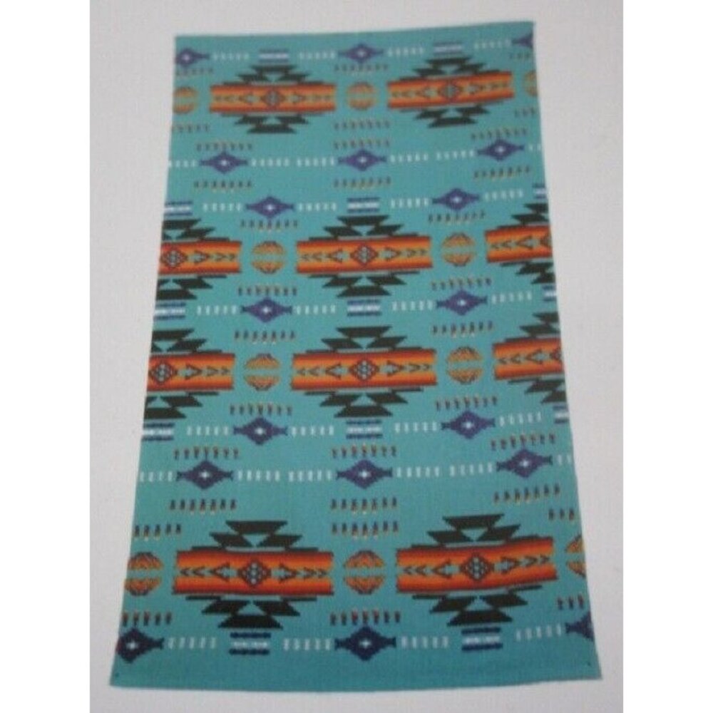 New Mint Oversized Southwest Bath Beach Pool Gift Towel Aztec NIP 34x64" Green